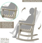 Oversized Rocking Chair, Outdoor Rocking Chair - Image 5