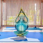 VVGIFTS Sea Turtle Meditation Yoga Decor, Garden Figurine Sea Turtle Meditating - Image 6