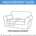 Waterproof Couch Cushion Covers, Stretch Sofa Seat Slipcovers | Stretch Fabric - Image 6
