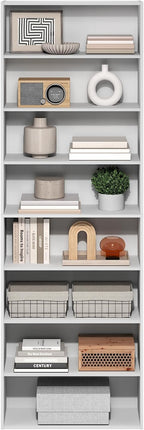 Furinno Basic Book Shelf, 8-Tier Bookcase - Image 4