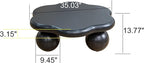 35.03" Cloud Coffee Table for Living Room Unique Coffee Table Modern Low Coffee - Image 2