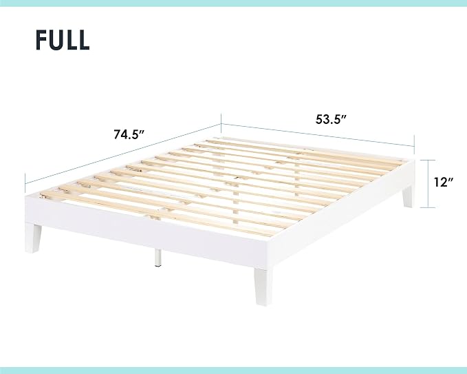 Mellow Naturalista Grand 12 Inch Solid Wood Platform Bed - Image 2