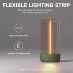 AUGE LIGHT Mini Minimalist Table Lamp Cordless Lamp Rechargeable Table Lamp - Image 2