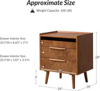 HULALA HOME 2 Drawer End Table - Image 2