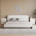homary 3 Pieces Bedroom Sets, King Size Upholstered Bed by Homary