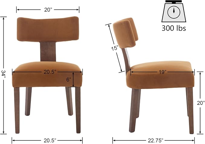 VESCASA Upholstered Dining Chairs - Image 7