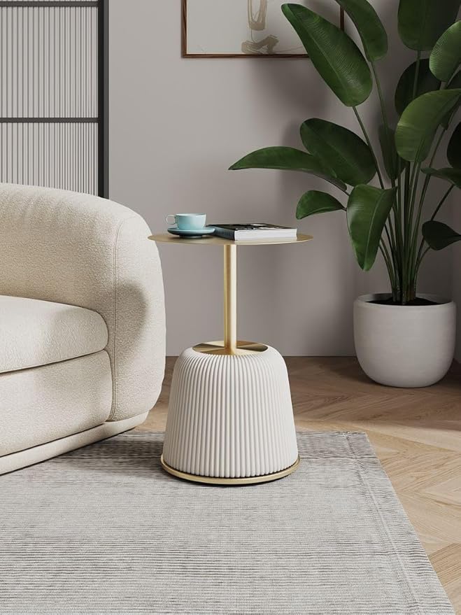Manhattan Comfort Anderson Modern 15.75" Round End Tables 1.0 - Image 2
