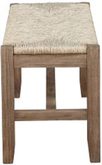 Alaterre Furniture Newport 40 Inch Solid Wood Entryway Bench - Image 11