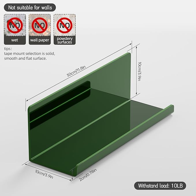 PAVSTINE Adhesive Floating Shelves - Image 3