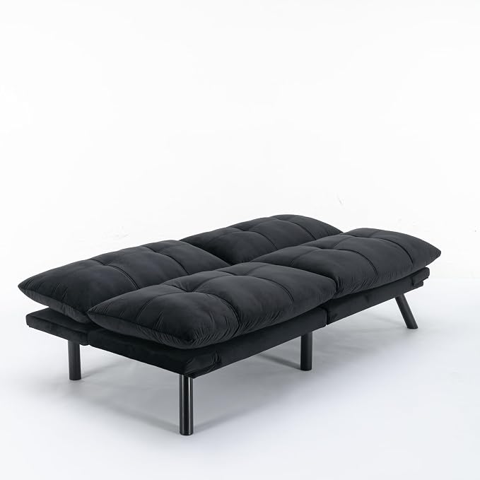 GDFStudio Hayezc Loveseat Sofa, Convertible Sofa Bed, 2-in-1 Folding Modern - Image 9