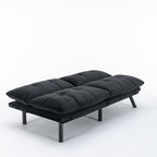 GDFStudio Hayezc Loveseat Sofa, Convertible Sofa Bed, 2-in-1 Folding Modern - Image 9
