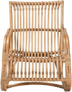 HomeStock Antique Ambiance 24'' W x 29.75'' D x 29'' H Natural Bohemian Rattan - Image 3