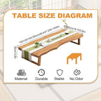 Rectangular Style Japanese Floor Table, Tatami Table, Vintage Tea Table Low - Image 7