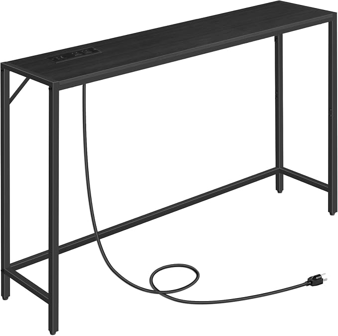 MAHANCRIS Console Table, Narrow Sofa Table, 43.3” Entrance Table by MAHANCRIS