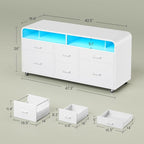 SEDETA 6 Drawer File Cabinet - Image 7
