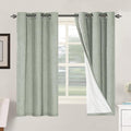 H.VERSAILTEX Primitive Linen Curtains 100% Blackout Curtain Drapes Burlap by HVERSAILTEX