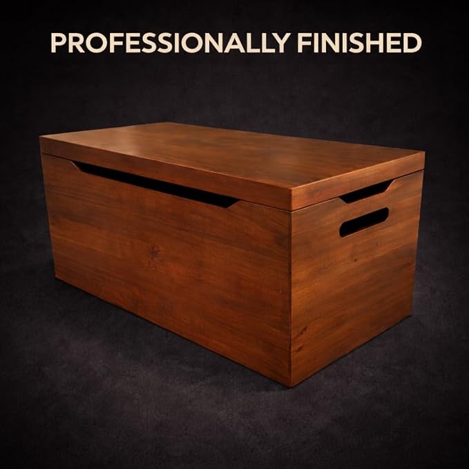 Fully Assembled, Solid Wood Storage Chest - Image 8