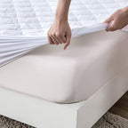 Kingnex Olympic Queen 66x80 Waterproof Quilted Mattress Protector Pad Super - Image 3