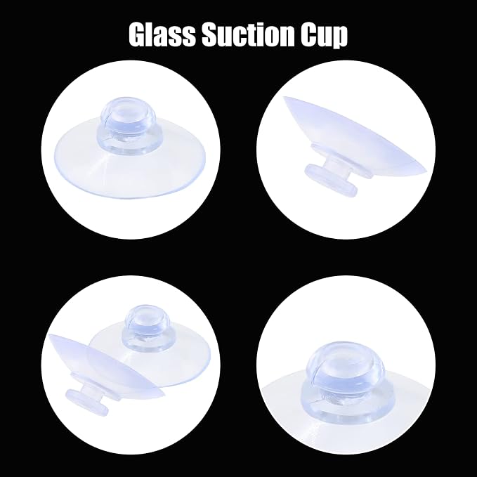 10 Pack Glass Table Suction Cups - 30mm Rubber Suckers - Image 3