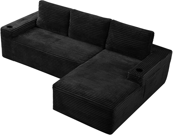 104" L Shaped Boneless Sectional Couches - Image 8