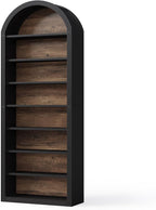 LITTLE TREE 8-Tier Bookcase, 78.7" Tall Bookshelf - Image 8