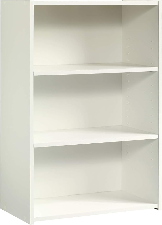 Sauder Beginnings 3-Shelf Bookcase/ Book shelf, Soft White finish by SAUDER%C2%AE