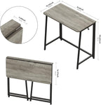 WOHOMO Folding Desk, Small Foldable Desk 31.5" - Image 3
