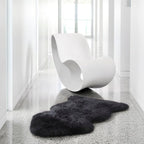 HUAHOO Premium Genuine Sheepskin Rug Black Real Australia Sheepskin Natural - Image 8