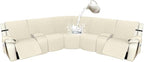 Arfntevss Recliner Sectional Couch Covers 1OO% Waterproof L Shape Sofa Cover by Arfntevss