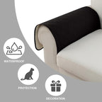 Genina Sofa Armrest Cover, Anti-Slip Armchair Slipcovers - Image 4