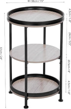 Dulcii Side Table, Round End Table - Image 3