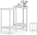 Vagusicc Side Table, Small Round End Table, Circle Table Small Round Coffee by Vagusicc