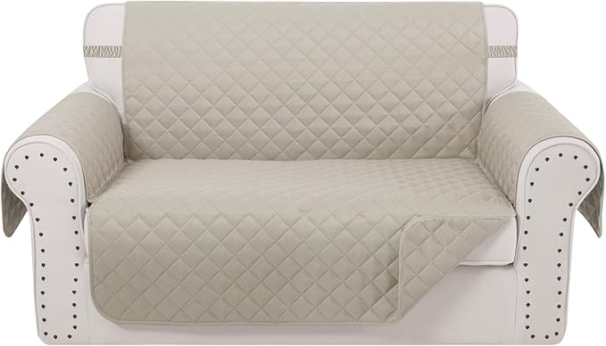 Reversible Loveseat Couch Sofa Covers, Friendly Furniture Protector by LuxshareHome