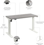 Bush Business Furniture 48-inch Electric Height Adjustable Standing Desk - Image 3