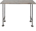 Restore by Pipe DÉCOR Live Edge Wood Console Table 48 in. x 16 in. x 34 in. by PipeD%C3%A9cor