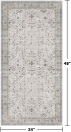 Boho Bathroom Rug 2x4 - Image 2