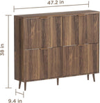 Shoe Cabinet Storage, Modern Freestanding Organizer - Image 2