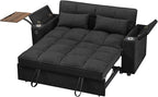 Auvsoce 65'' Convertible Sleeper Sofa Bed - Image 6
