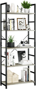 NUMENN 5 Tier Bookshelf, Tall Bookcase Shelf Storage Organizer, Modern Book by NUMENN