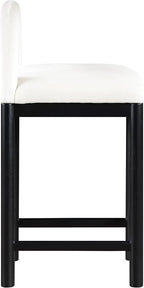 Meridian Furniture 11035Cream-C Conrad Collection Art Deco Counter Stool - Image 5