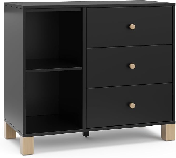 Storkcraft California 3 Drawer Combo Dresser – GREENGUARD Gold Certified by Storkcraft