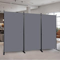 Room Divider 6FT Portable Room Dividers and Folding Privacy Screens, 3 Panel by HOMSCREENER