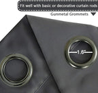 H.VERSAILTEX Blackout Patio Curtains 100 x 84 Inches - Image 3