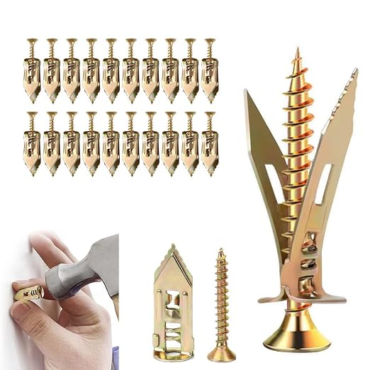 Self Drilling Anchors Screws, Self Drilling Drywall Anchors and Screws kit by CLRZOLHighQualityTrustworthy