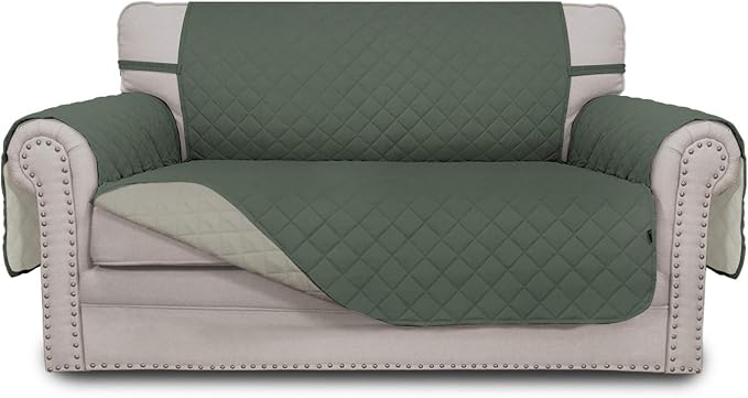 Easy-Going Reversible Couch Cover, 2 Cushion Sofa, Slipcover by Easy-Going