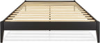 Bme Dinkee Queen Platform Bed Frame Wood 15 Inch - Image 3