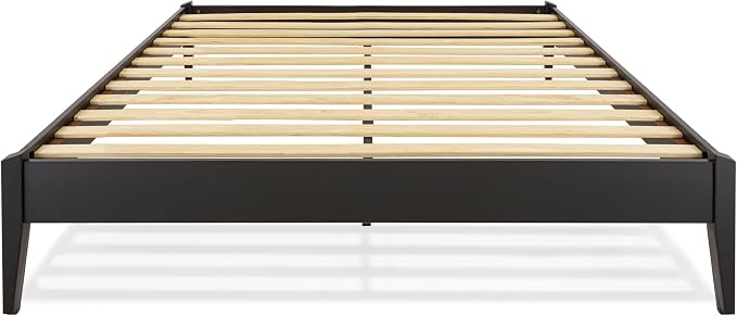 Bme Dinkee Queen Platform Bed Frame Wood 15 Inch - Image 3