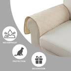 Genina Sofa Armrest Cover, Anti-Slip Armchair Slipcovers - Image 6