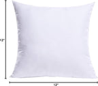 MIULEE 12x12 Inch Throw Pillow Insert - Image 8