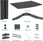 WALI Floating TV Shelf, 1 Tier Glass Projector Shelf - Image 6